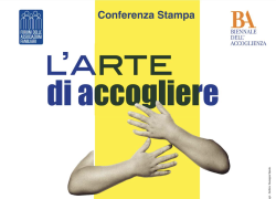 A Milano la presentazione della prima edizione ‘L’arte di Accogliere’ - Biennale dell’Accoglienza Adozione e Affido Familiare