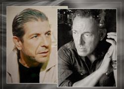Molti sogni, poche certezze: viaggio attraverso la poetica di Leonard Cohen e Bruce Springsteen; anche la musica è poesia