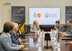 Formazione: Guardia di Finanza e Università degli Studi della Tuscia di Viterbo insieme per l’attivazione di specifiche attività formative e corsi di aggiornamento a favore del personale del Corpo