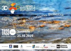 Il Premio Penisola Sorrentina celebra 30 anni venerdì 24 e sabato 25 ottobre prossimi sul palcoscenico del teatro Tasso di Sorrento - il programma