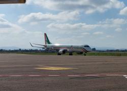 Aeroitalia: aereo decollato dal Gino Lisa di Foggia per Milano Malpensa
