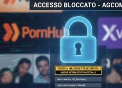Siti porno, 4 su 45 piattaforme adeguate a nuove leggi italiane per riconoscimento età, Agcom: “3 mesi di tempo per chi ha sede all’estero”