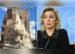 Crollo Torre dei Conti a Roma, Zakharova: "Finché l'Italia butterà soldi dei contribuenti per Kiev cadrà tutto, dall’economia alle torri”