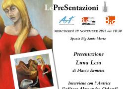 Spazio Big Santa Marta ospita la presentazione del libro "Luna lesa. Il gioco dei doni" di Flavia Ermetes edito da La Lepre Edizioni