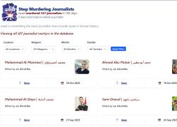 Gaza, "il 49,5% dei giornalisti morti colpiti di notte in famiglia con software militari AI e sistemi di targeting": i dati del Databases for Palestine