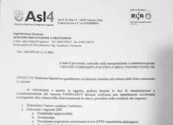Vaccino Covid, Asl4 Chiavari (GE) raccomanda "decontaminazione" ospedale per rottura fiala siero Pfizer, utenti: "Considerato pericoloso ora, ai tempi del green pass no?"