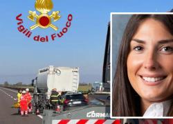Mantova, incidente su A22, auto colpisce tir e finisce schiacciata da autocisterna: morta guidatrice 36enne della macchina Stefania Palmieri, era incinta al nono mese