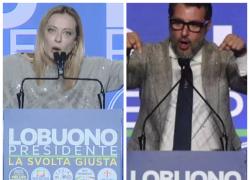 Regionali Puglia, Meloni e Salvini a Bari, la premier: “Ricostruito immagine dell’Italia”, Matteo: “Fuori dalle palle immigrati irrispettosi”