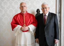 Papa Leone XIV incontra Abu Mazen al Vaticano, i due rilanciano soluzione a due Stati: "Unico modo per porre fine davvero alle ostilità a Gaza"