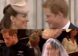 Principe Harry attratto da Kate Middleton? La "tristezza al matrimonio con Meghan e gli sguardi complici con la moglie del fratello", il post virale - VIDEO