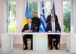 Atene, Zelensky ottiene patto energetico tra DEPA Emporia e Naftogaz per fornitura Gnl Usa attraverso Grecia, Mītsotakīs: "Kiev conti su di noi"