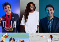 Coca-Cola celebra i valori olimpici e sceglie i tedofori italiani del Viaggio della Fiamma Milano Cortina 2026 tra cui Simone Barlaam, Myriam Sylla e Ciro Ferrara