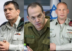 Israele, licenziati 3 generali “capri espiatori” dell’Idf Haliva, Basyuk e Finkelman, Zamir: “Non hanno fermato attacco di Hamas del 7 ottobre”
