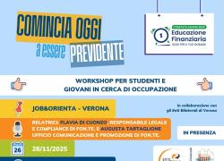 Educazione finanziaria. A Verona Fondo Fon.Te. presenta il workshop “Comincia oggi a essere previdente”