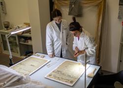 Sisal affida agli studenti della Scuola di Restauro di Botticino  il restauro dei numeri della storica testata sportiva Sport Italia