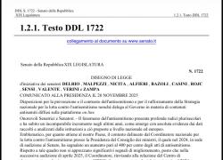 Ddl Delrio per censura dell'informazione, "antisemita chi critica Israele e sionisti",  sospensione di 6 mesi anche ai giornalisti; controllo ad Agcom e comunità ebraiche