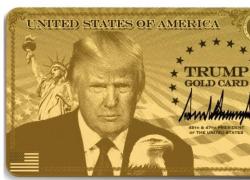 Usa, nasce la "Trump Gold Card", visto speciale per "accelerare iter di immigrazione e garantire residenza in tempi record" a chi pagherà $1mln