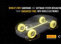 Pirelli Cyber&trade; Tyre, nuovi riconoscimenti internazionali per la tecnologia di sicurezza che integra sensori e software nei pneumatici