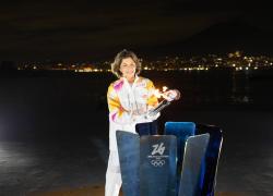 Coca Cola, il Viaggio della Fiamma Olimpica passa per Castellammare di Stabia e Pompei, tra i tedofori Raffaella Gugni di Fondazione Marevivo e Stash dei The Kolors