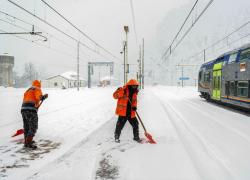 RFI (Gruppo FS), il Piano Neve e Gelo operativo su tutta la rete ferroviaria; gli obiettivi sono garanzia di continuit&agrave; del servizio e tempestivit&agrave;