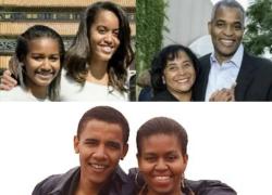 "Michelle Obama uomo, le due figlie di Barack nate da due amici della coppia, assomigliano alla vera mamma e al vero pap&agrave;", il post virale - FOTO