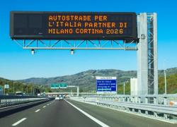 Autostrade per l&rsquo;Italia, firmata partnership con Milano-Cortina 2026 in vista dei giochi olimpici e paralimpici invernali
