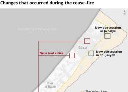 Israele continua espansione oltre la "linea gialla" a Gaza, Ong: "Idf sposta blocchi delimitanti confini fino a 300m dentro la Striscia"