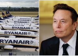 Ryanair spinge per wifi Starlink gratis a bordo, Musk non ci sta e lancia sondaggio: &ldquo;Dovrei comprarla? Ceo Michael O'Leary idiota ritardato&rdquo;