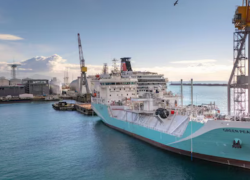 Axpo, inaugurata la Green Pearl, nave per trasporto e approvvigionamento con Gnl; 118 metri di lunghezza e 7.500 m&sup3; di capacit&agrave; 
