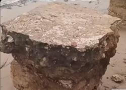 Tunisia, il ciclone Harry fa riemergere i  resti di un'antica citt&agrave; romana, potrebbe essere l'importante centro commerciale di Neapolis 