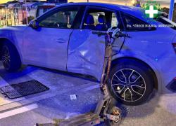 Genova, scontro tra un monopattino e un suv sul lungomare, due ragazzi di 19 anni finiscono all'ospedale, indenne una bambina