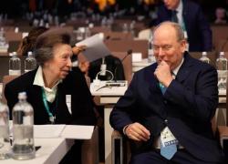 Il Principe Alberto di Monaco, a Milano per le Olimpiadi invernali, incontra una vecchia conoscenza: la Principessa Anna d&rsquo;Inghilterra, delegata del Regno Unito 