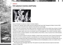 Sabotaggi treni, ordigni fatti con bottiglie infiammabili, la rivendicazione dell'attacco su 'sottobosko.noblogs': "Fuoco alle Olimpiadi"