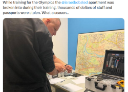 Olimpiadi Milano-Cortina, squadra israeliana di bob derubata di attrezzature tecniche, soldi e passaporti: "furto da migliaia di dollari"