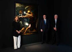 Fiera Milano presenta l'opera "Lotta di Giacobbe con l'angelo" del Morazzone in occasione dei Giochi olimpici e paralimpici Milano Cortina