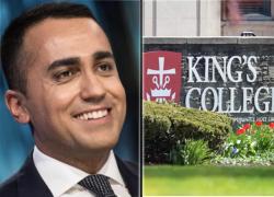 Luigi Di Maio nominato professore onorario del King's College di Londra nel dipartimento di Studi di Difesa: terr&agrave; lezioni su Ue-Golfo