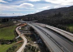 Autostrada del Sole, ampliamento tra Incisa e Firenze Sud, aperto al traffico il nuovo viadotto Riubio di 150 metri 