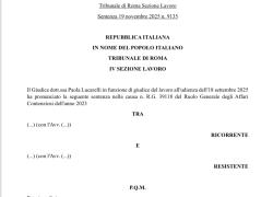 AI, legittimo licenziamento di un dipendente, sostituibile con l'intelligenza artificiale, per motivi di riorganizzazione aziendale - LA SENTENZA del Tribunale di Roma