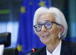 Lagarde prevede inflazione al 2% nel medio termine, PIL Eurozona a +1,5% nel 2025, +0,3% nel quarto trimestre dello scorso anno