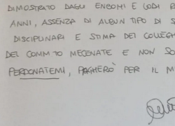Omicidio Rogoredo, la lettera di scuse di Cinturrino dal carcere: "Sono triste e pentito, perdonatemi, pagher&ograve; per l'errore"