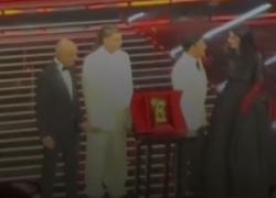 Sanremo 2026, nel fuorionda pre-proclamazione "Laura Pausini spoilera a Sal Da Vinci la vittoria e Sayf si congratula con lui" - VIDEO