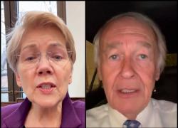 Iran, dem Warren e Markey choc: "Guerra basata su bugie, Trump fuori controllo mente su capacit&agrave; nucleare iraniana" - VIDEO