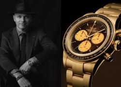Luca Rubinacci, maison Rubinacci, ha affidato ad Artisans de Gen&egrave;ve la realizzazione del suo orologio che unisce eleganza e artigianalit&agrave;