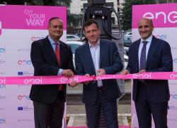 Enel, 3.730 nuovi punti di ricarica per la mobilit&agrave; elettrica; coperte cinque regioni con il primo bando del PNRR 