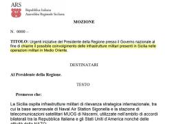 Droni da Sigonella, deputati ARS depositano mozione contro Regione per chiarire "coinvolgimento in guerra in MO"  - DOCUMENTO ESCLUSIVO