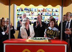 McDonald's Italia, generati &euro;29 mld di valore condiviso e &euro;10 mld di gettito fiscale; &euro;300 mln da investire nelle attivit&agrave;