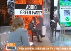 Green Pass, Cruciani a Dritto e Rovescio: "L'Italia ha scelto una certificazione che esclude dalla vita sociale chi non si vaccina". VIDEO