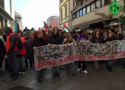 Corteo pro-Palestina a Pisa e "contro bombe e manganelli": "Fermiamo la repressione del governo Meloni" - VIDEO