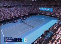 Australian Open, Sinner per la prima volta in finale in uno slam, il match point della vittoria contro Djokovic - VIDEO