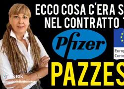 Fuori dal coro, contratti Pfizer-Commissione Europea sui vaccini Covid: "90 pagine di dubbi e gravi ammissioni tra cui reazioni avverse a lungo termine ed efficacia del siero non nota" - VIDEO